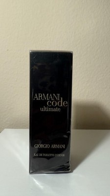 Armani Code Ultimate edt Intense 2.5 Oz/75ml, NEW SEALED, DISCONTINUED