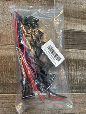 DC Power Connector Pigtail Cables Male Female Plug Jack Set 10 Pair New