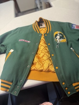 Authentic Mitchell & Ness Green Bay Packer Super Bowl 2 Jacket Size Large