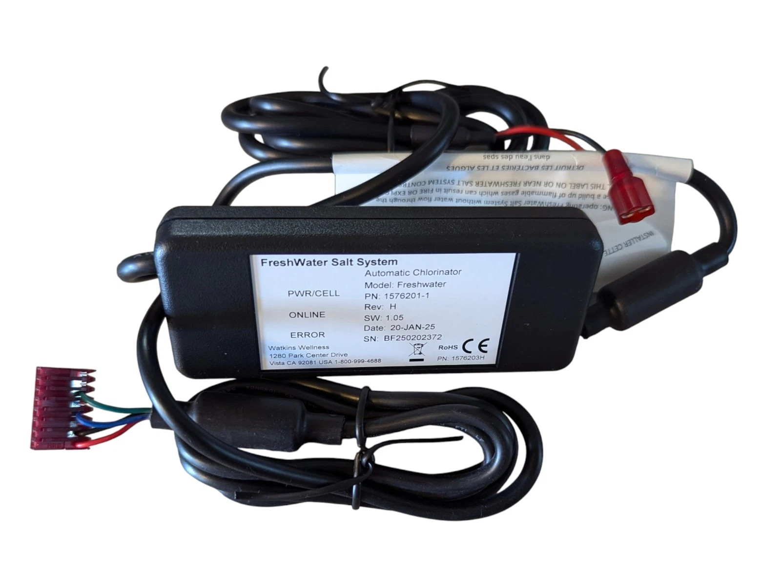 Watkins Wellness FreshWater Salt System Controller