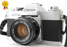 Canon EX AUTO QL SLR 35mm Film Camera EX 50mm F1.8 Lens From JAPAN [NEAR MINT]