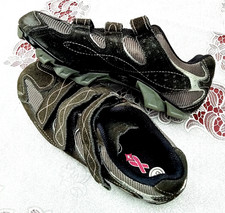 Klickpedalschuhe Fahrradschuhe schwarz Gr. 38/38,5