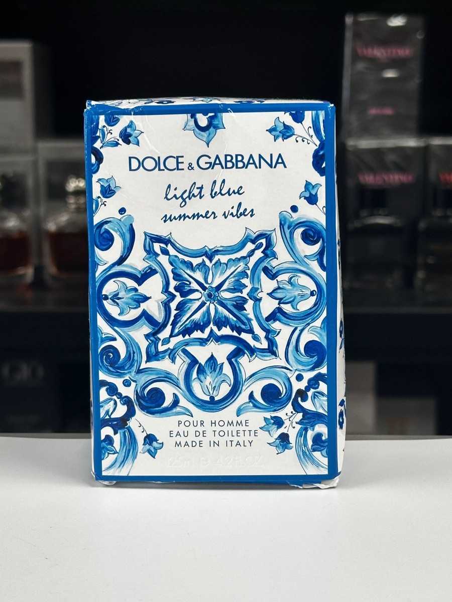 ドルガバ light blue summer vibes 125ml Dolce & Gabbana Light Blue Summer Vibes EDT Spray - Pour
