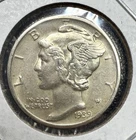 1939-D Mercury Dime – Attractive Silver Example