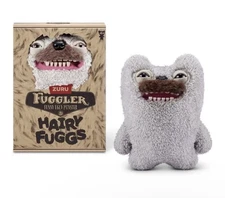 Fuggler Old Tooth Moustache Hairy Fuggs Plush Ugly Monster Toy ZURU