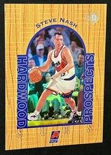 1996 UD3 Basketball Hardwood Prospects - #15 Steve Nash Rookie Card (RC), Suns. rookie card picture