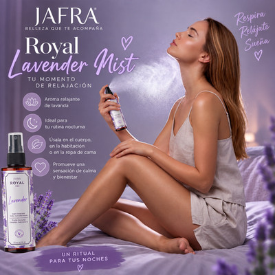 JAFRA Royal Lavender Mist   Bruma de Lavanda 4.2 fl. oz. / 125 ml