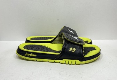 Nike Jordan Hydro Premier Men's Size 11 Slide Black Venom Green  456524-033