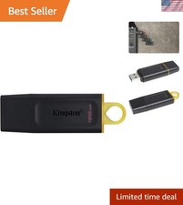 DataTraveler Exodia 128GB USB 3.2 Flash Drive - Quick & Stylish Storage Solution