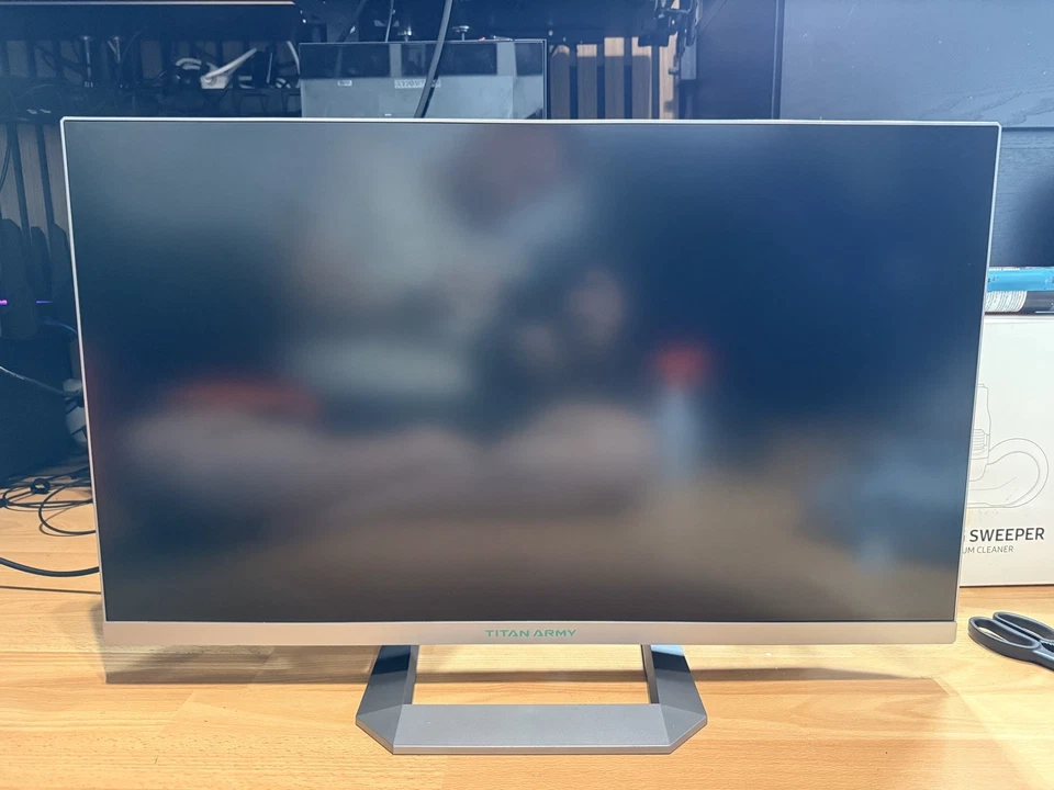 Titan Army P27A6V 27" 4K 144Hz Mini-LED HDR1000 Monitor 65W USB-C - Rare UK