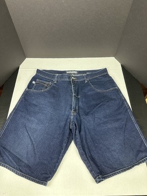 Pelle Pelle Denim Jeans Shorts Mens 38 Dark Wash Vintage Y2K  Streetwear Hip Hop