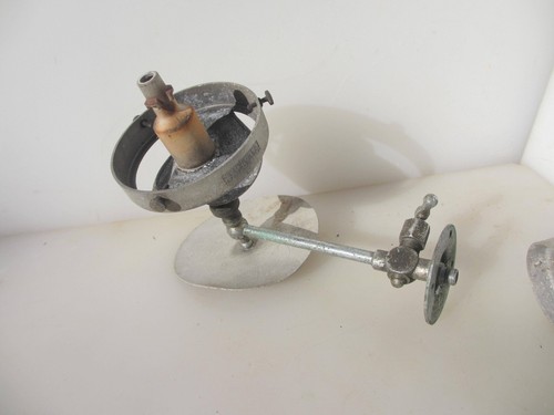 Antique Metal Gas Wall Lights Lamps Sconces Old Vintage Project x3 ODD - Picture 11 of 16