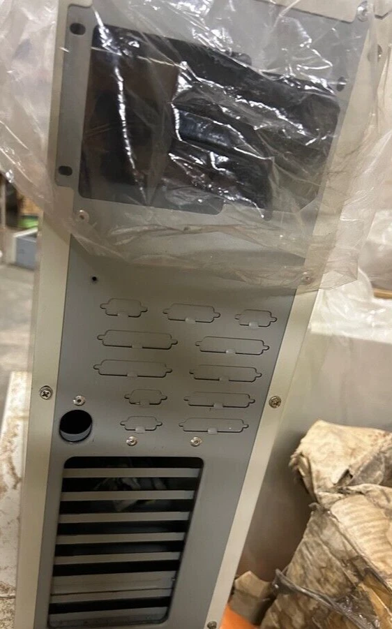 Vintage Retro PC Case Beige Computer Case AT mid Tower White rare missing bezel - Image 2 of 2