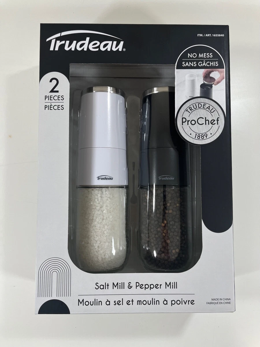 Trudeau Electric Salt and Pepper Mill