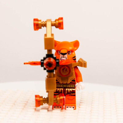 LEGO® Chima Minifigure - Tormak (loc073) 70146 Orange Tiger Fire