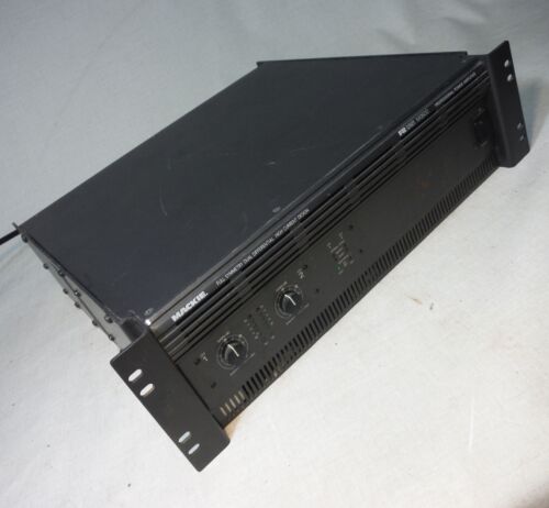 MACKIE M-2600 FR SERIES PROFESSIONAL POWER AMPLIFIER USA MADE PROJECT AS IS - Picture 1 of 18