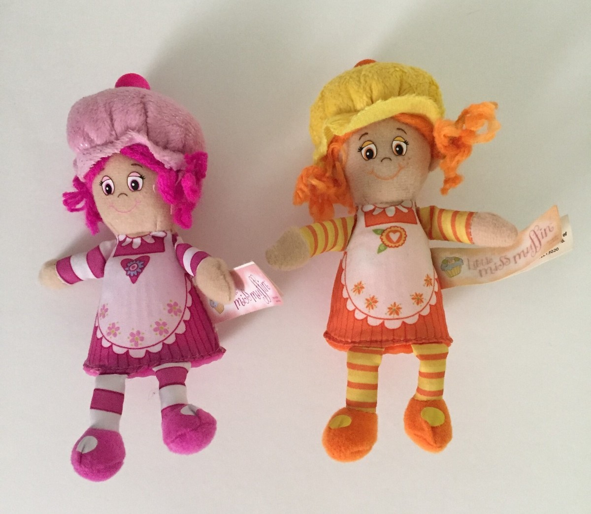 Little Miss Muffin Pop N Flip Plush Doll 5” Pink & Orange 2