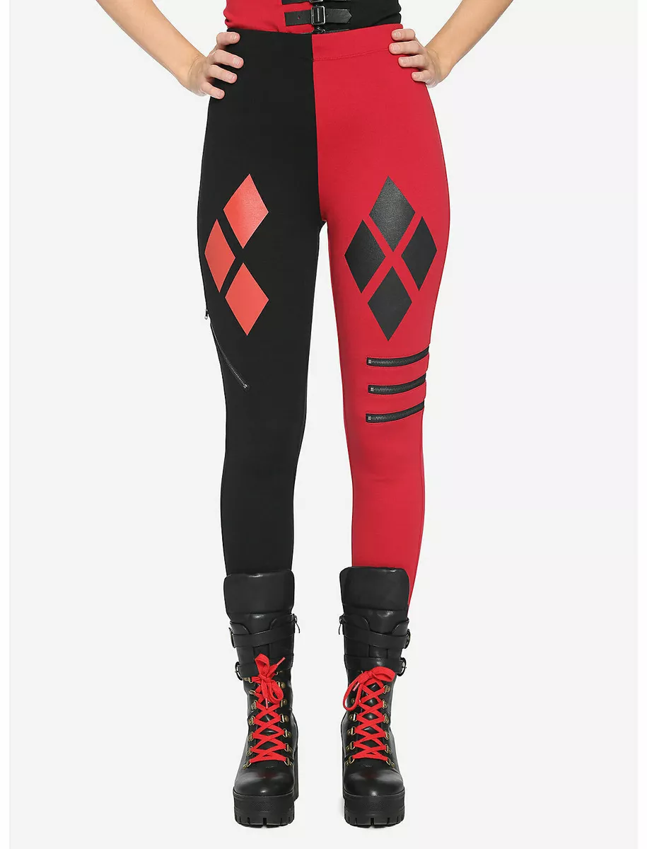 OFFICIAL DC Comics The Suicide Squad Harley Quinn Leggings *Size