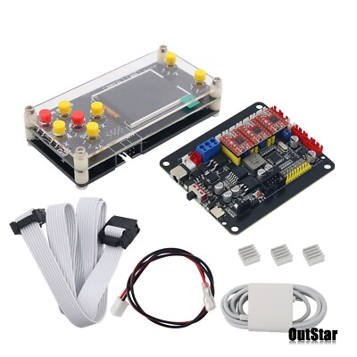 3-Axis GRBL 32bit 4.0 CNC Controller Control Board + 1.8'' Offline LCD Screen