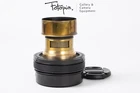 Vintage Brass Petzval Lens with custom made Pentax 67 adapter (80%new)
