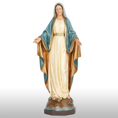 BC Catholic Our Lady of Grace Statue, Virgin Mary Figure for Altar ...