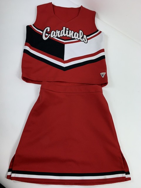 Download CARDINALS Cheerleader Uniform Outfit Costume Adult Small ...