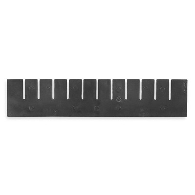 AKRO-MILS 41226 DividerIndstr Grd Poly,5 13/32 in,PK6 494D05