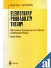 ELEMENTARY PROBABILITY THEORY 4E By Chung *Excellent Condition*