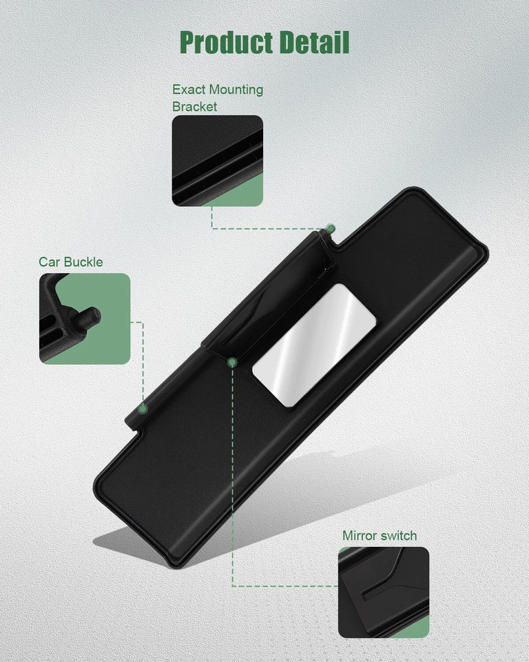 Parasol delantero derecho izquierdo negro NE5169270D02 para Mazda MX-5 Miata Foto 4 de 4