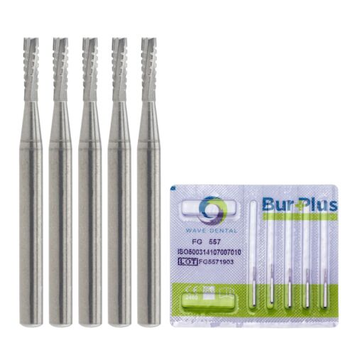 5 Stück Prima Wave Dental Hartmetall Bohrer High Speed FG 19mm / Chirurgisch FGOS SL 557 25mm - Bild 166 von 363