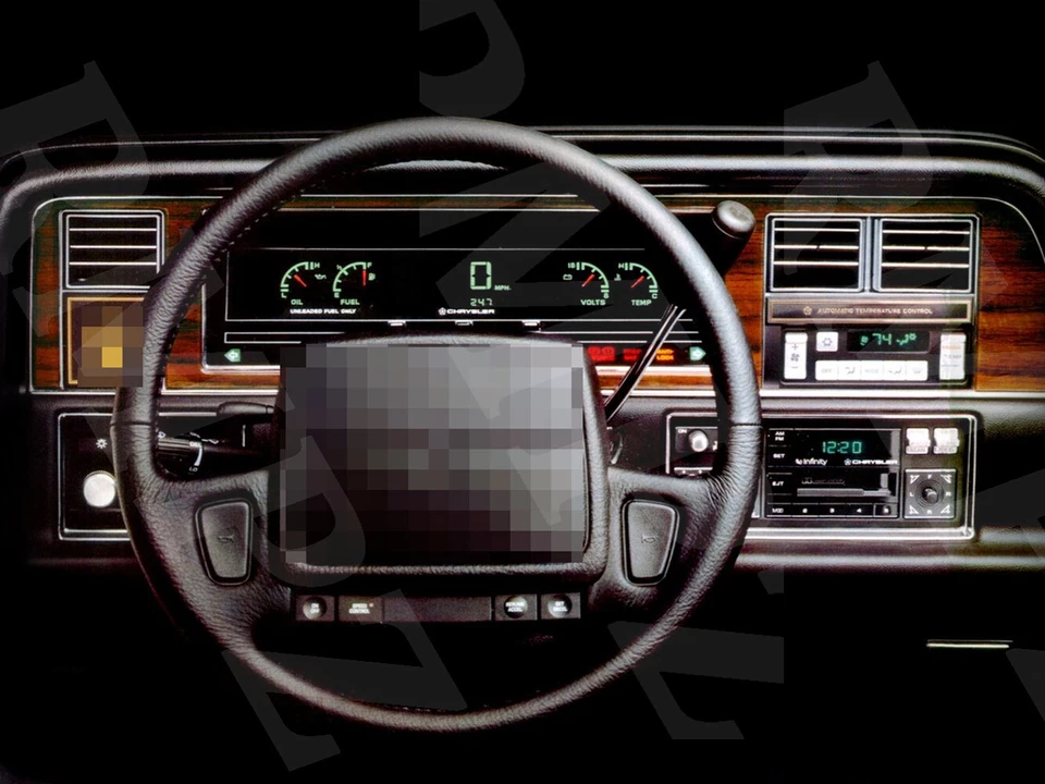 Carplay Para Chrysler Imperial 90-1993 Android Coche Radio Estéreo AI Control por Voz Foto 2 de 4