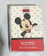 Mickey Mouse by Disney  3.4 oz EDT Cologne for Men / Kids New