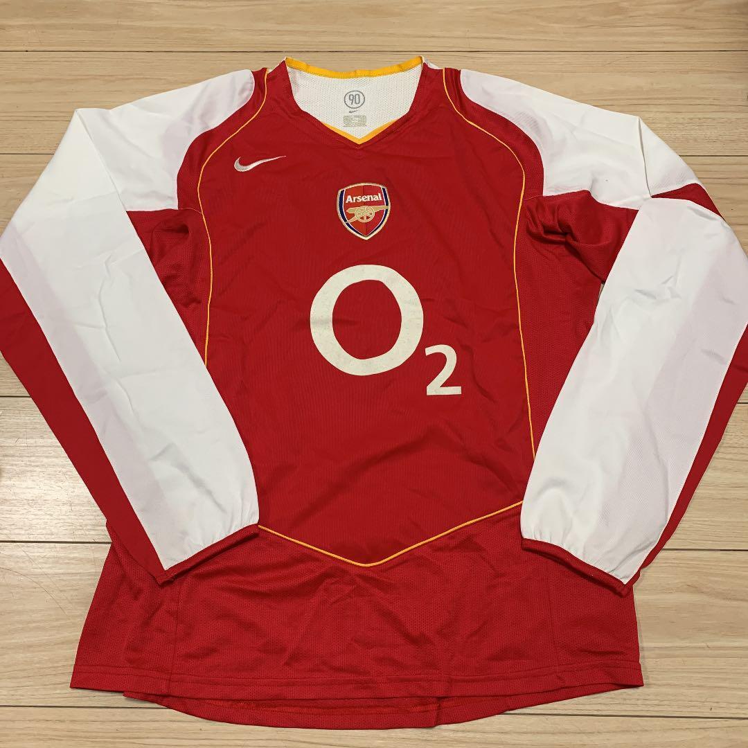 Vintage Arsenal 04/05 Home Size L Nike Long Sleeve Jersey Vintage Arsenal 04/05 Home Size L Nike Long Sleeve Jersey