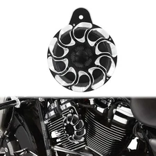 CNC Horn Speaker Cover Fit For Harley Big Twin 1991-2017 Sportster XL 2007-2022