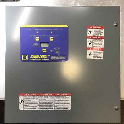 SQUARE D TVS1EMA12A SURGELOGIC Surge Protective Device Ser 002 120/240V 120kA