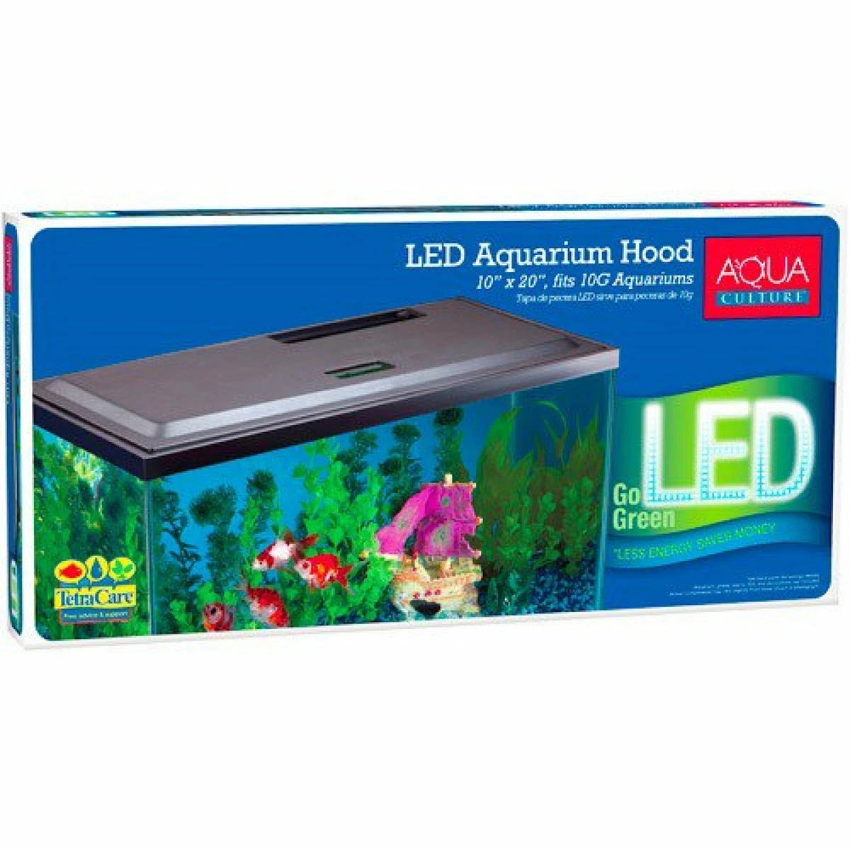 10 gallon aquarium hood clearance light