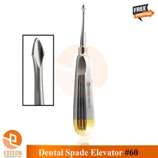 Dental Spade Concave Luxating Root Tip Elevator #60 Tooth Extraction Instruments