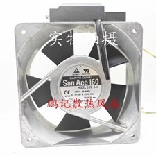 Sanyo 109-641 16050 100V 37.5/33W 0.43/0.35A Aluminum Frame Fan
