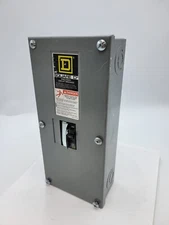 Square D QO2100BN Circuit Breaker Enclosure 100A 120/240V 1PH 3W QO220 Breaker