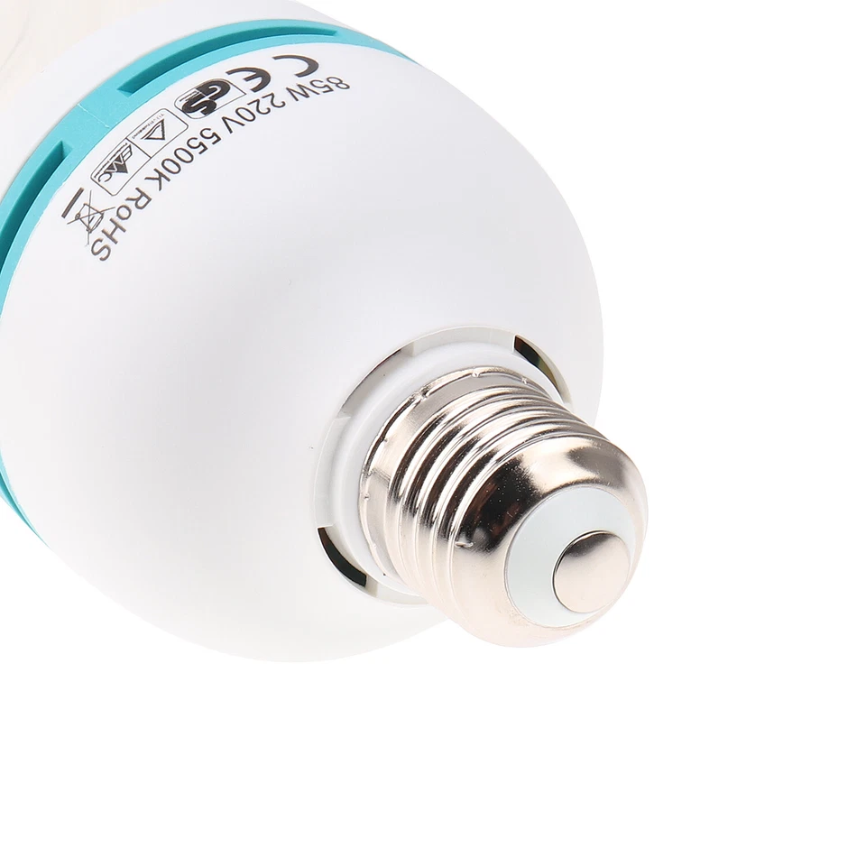 85W 220V 5500K E27 Energy Saving CFL Light Daylight Spiral Bulb Photography Lamp - Image 4 of 4