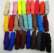 FLAT Quality SHOE LACES Sport Sneaker Casual Shoe Boot Strings Drawstrings