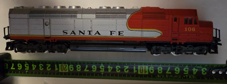 Винтажный дизельный локомотив Lima HO Santa Fe FP-45 #106 - Изображение 3 из 4