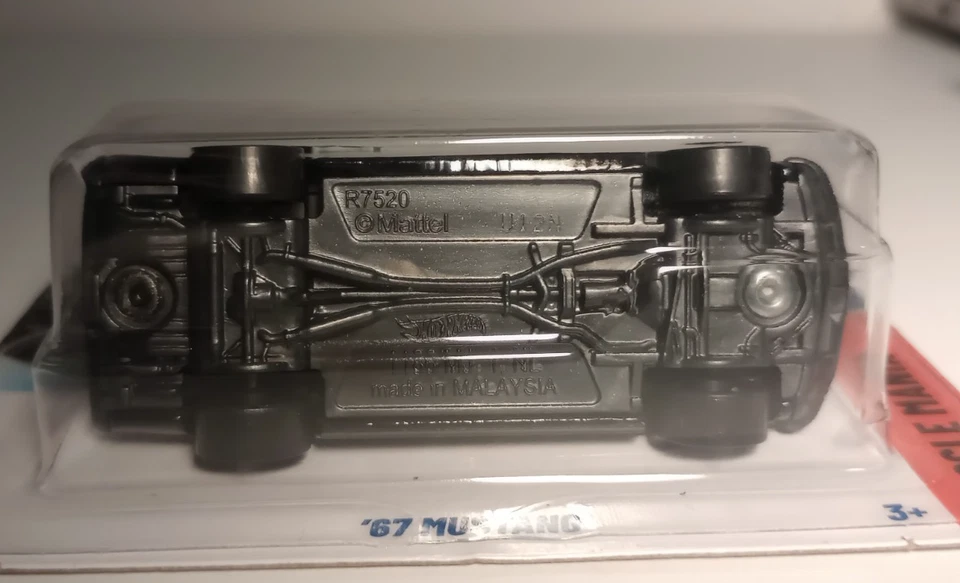 Hot Wheels 2025 ’67 Ford Mustang – Factory Error Front Wheel - Negotiable price - Immagine 3 di 4