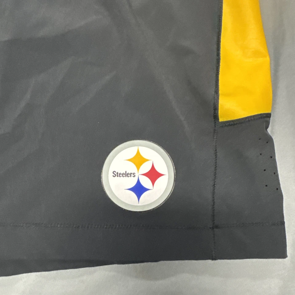 PITTSBURGH STEELERS AUTHENTIC NIKE NFL ON FIELD APPAREL SHORTS MENS SIZE 3XL - Image 2 of 4