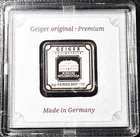 2025 Geiger Edelmetalle Silver 5 GRAM .999 Silver Square Series BV726815 w/assay