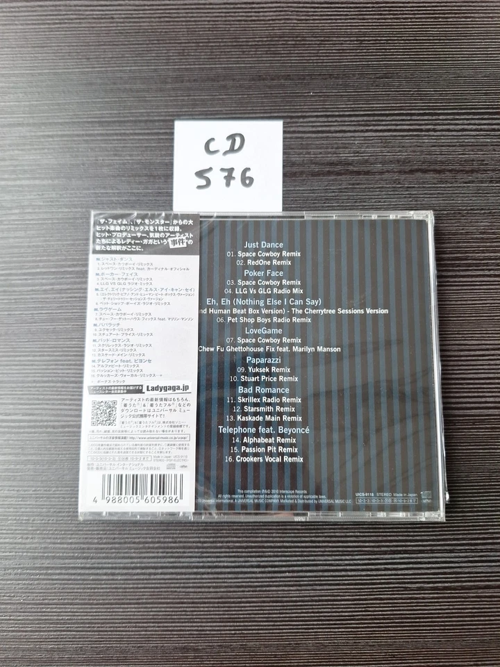 LADY GAGA - THE REMIX - CD JAPAN PRESS NEW SEALED 2010 - 16 TRACKS - Bild 2 von 2