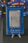 1 OZ SILVER BAR PAMP LADY FORTUNA  .999 FINE CARDED  SUISSE