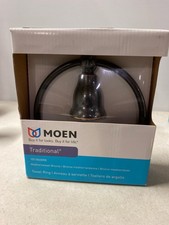 Moen YB1086BRB Traditional 6" Towel Ring - Mediterranean Bronze