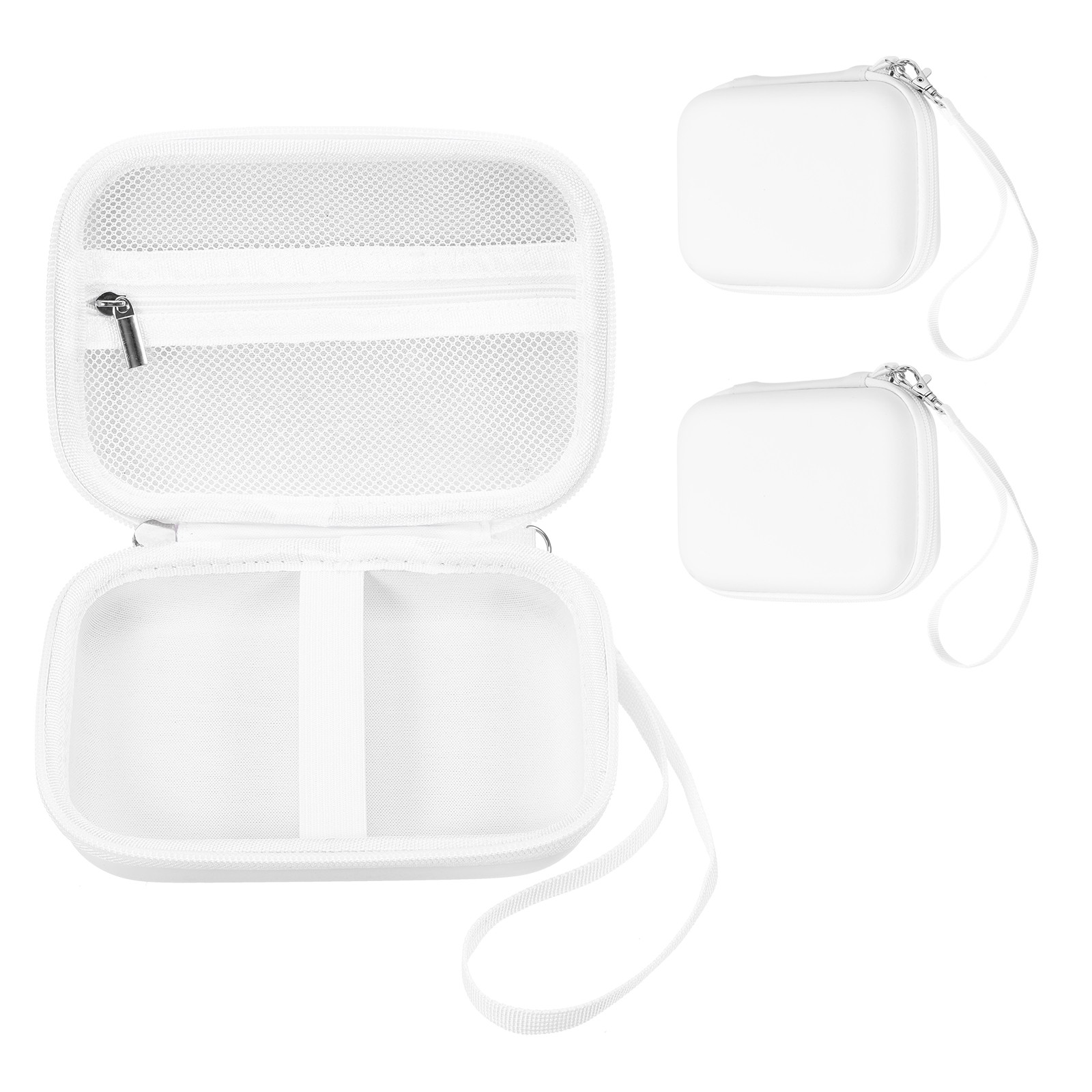 Label Maker Case for Label Maker Machine, 2 Pcs Label Printer Case, White