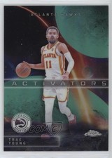 2025-26 Topps Chrome Activators Aqua Refractor 137/199 Trae Young #AC-5